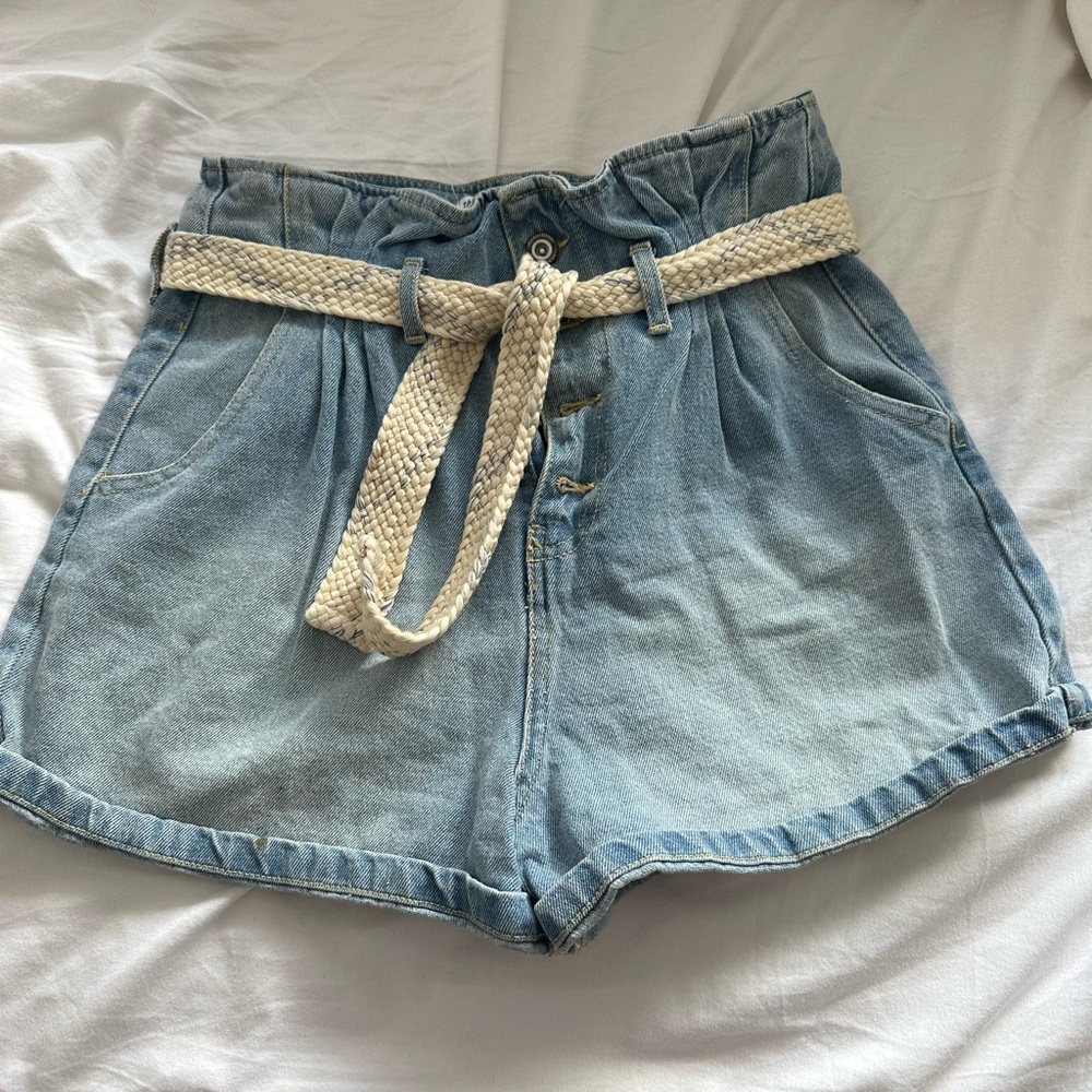Zara denim shorts